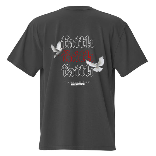 Faith Doves Oversized Tee