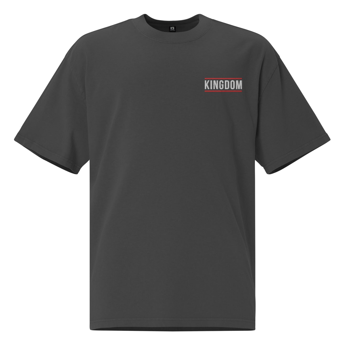 Faded Black Oversized Tee