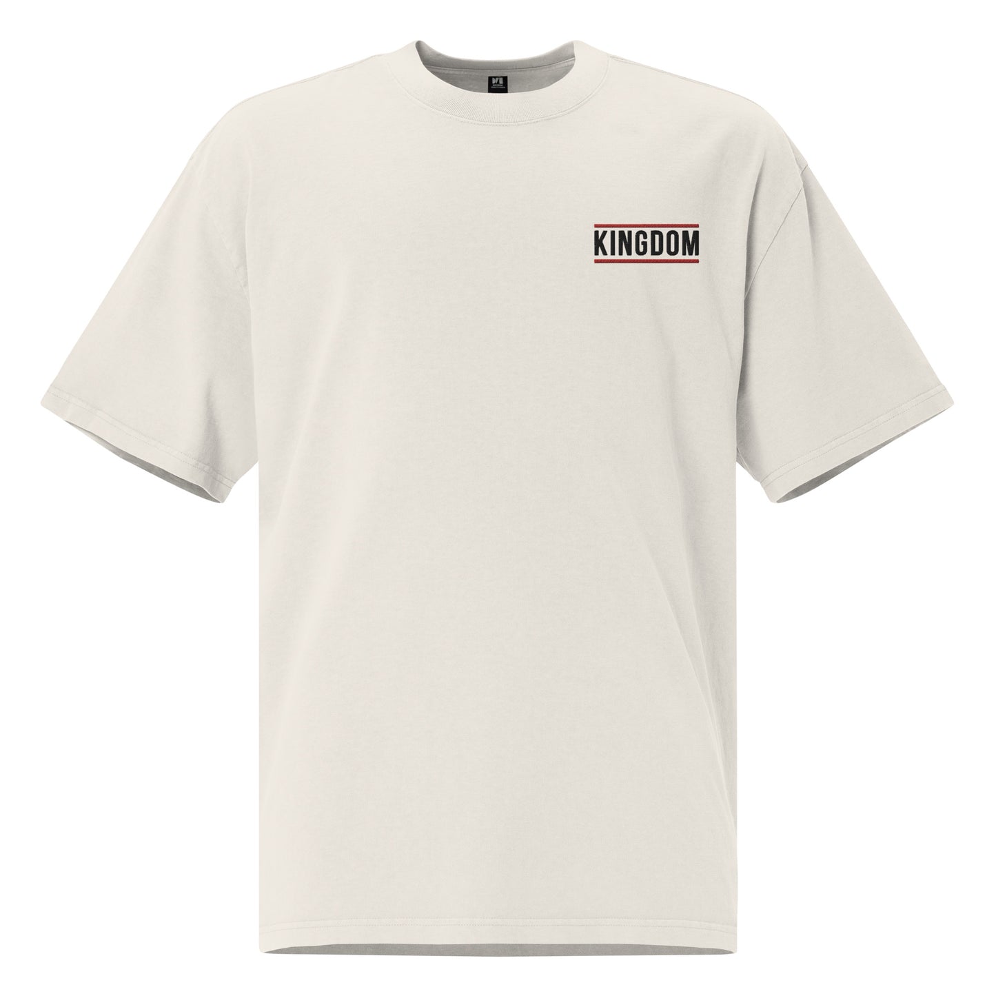 Faded Bone Oversized Tee