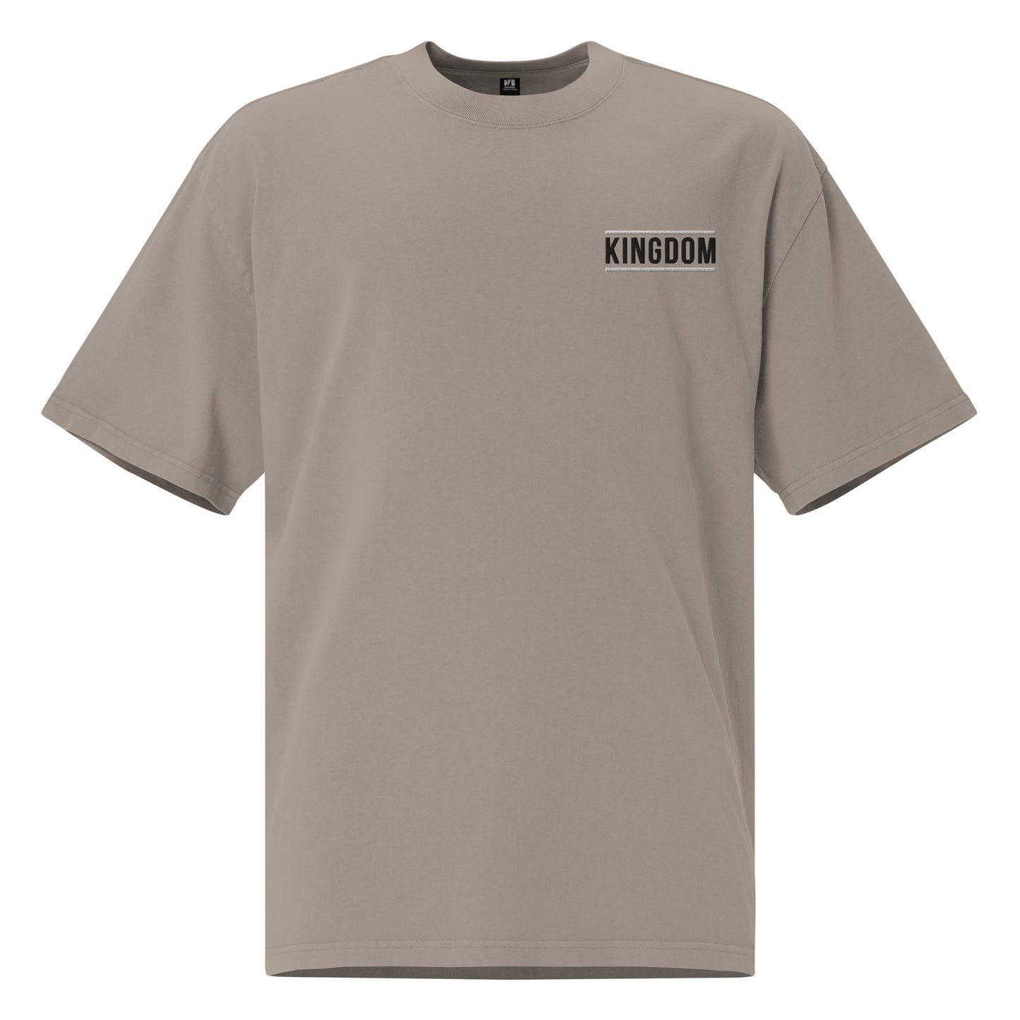Faded Grey Oversized Tee