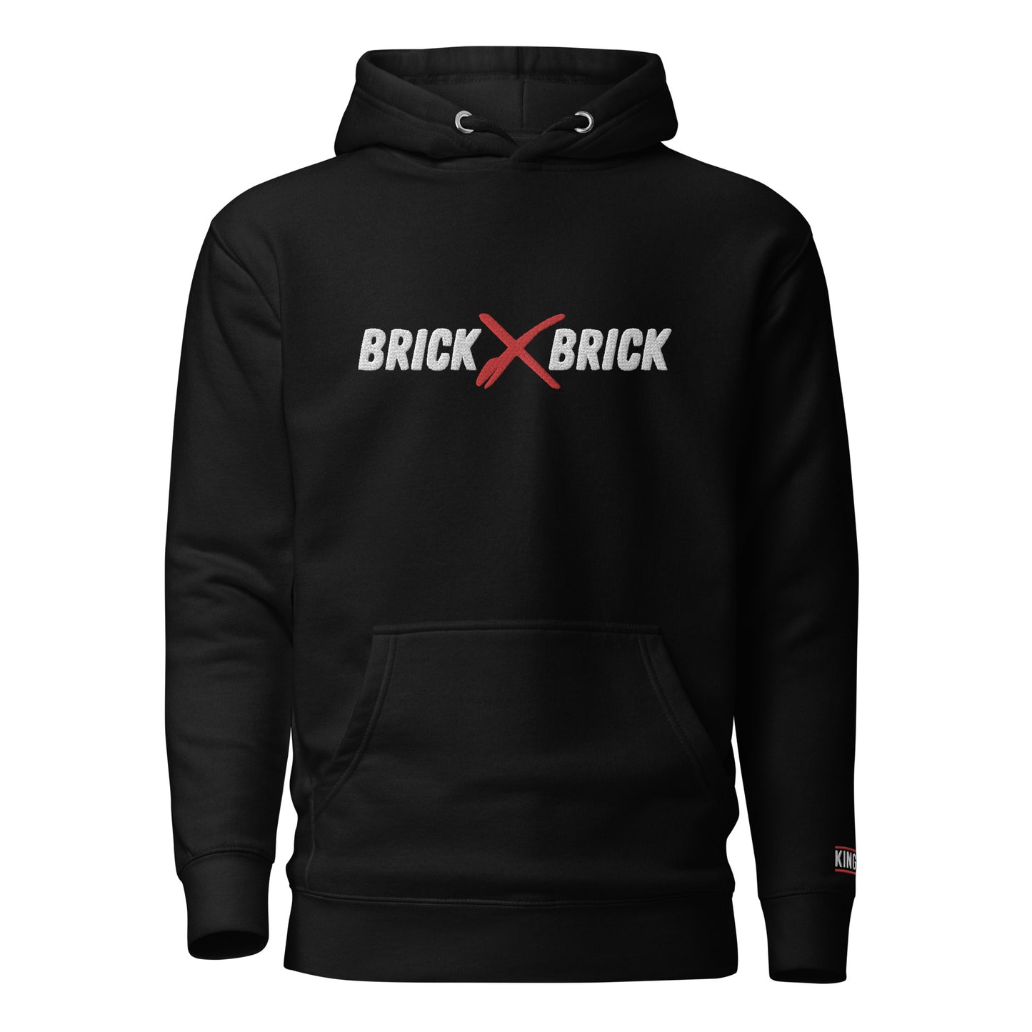 Brick By Brick Embroidered Hoodie